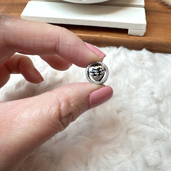 Pandora Disney Minnie & Mickey Charm - Picture 1 of 5